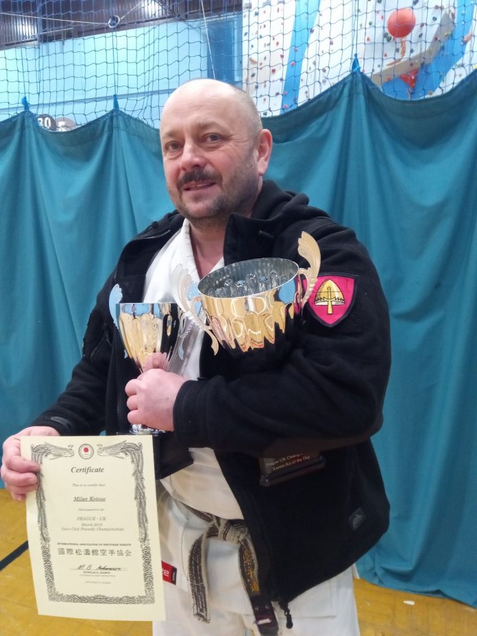 milan kotouč karate